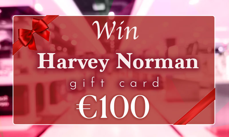 Win €100 Harvey Norman Gift Card!